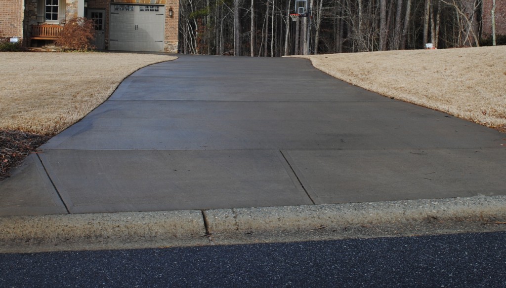 Atlanta concrete driveway replacement